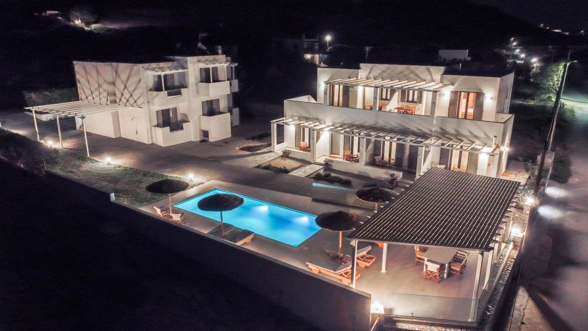 Achilli Apartments สกีรอส ภายนอก รูปภาพ
